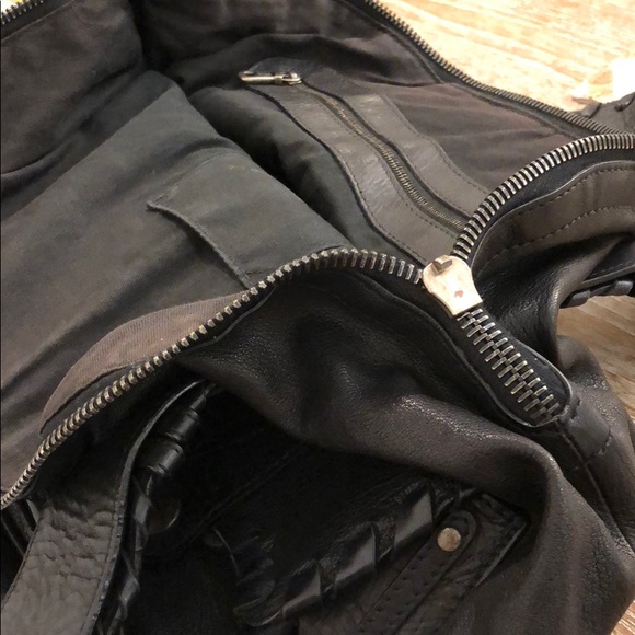 Chloe whip stitch black top handle bag - Picture 6 of 7